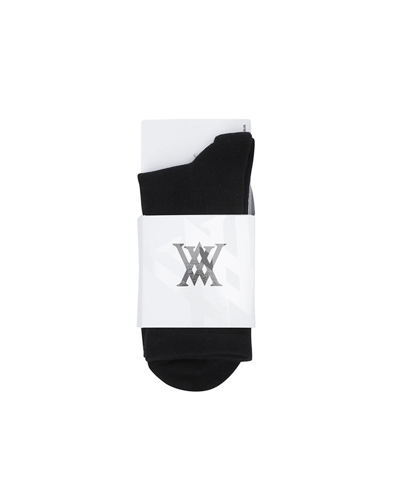 Men's Logo Socks - Black