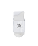 Men's Logo Socks - White