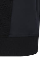 Men's FA Logo Pattern Sweatshirt - Black