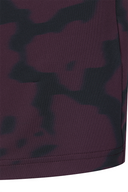 Men's FA Flower Pattern Short T-Shirt - Burgundy
