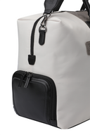 Uni Logo Intaglio Boston Bag - Beige