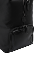 Uni Logo Intaglio Boston Bag - Black