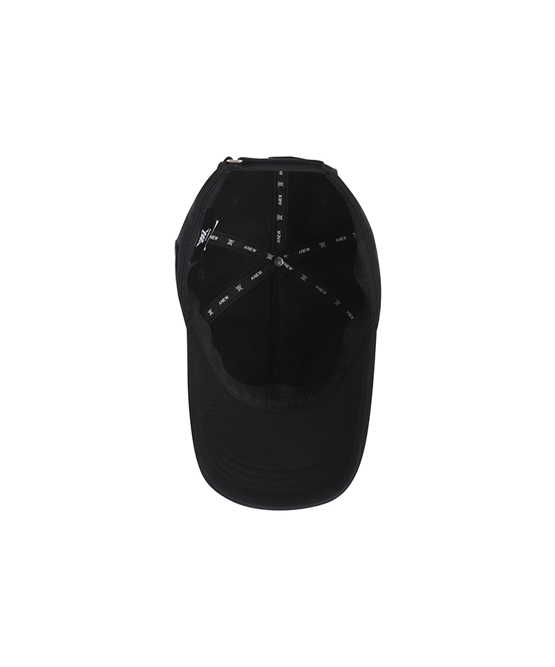 Unisex Cotton Ball Cap - Black – Anew Golf USA