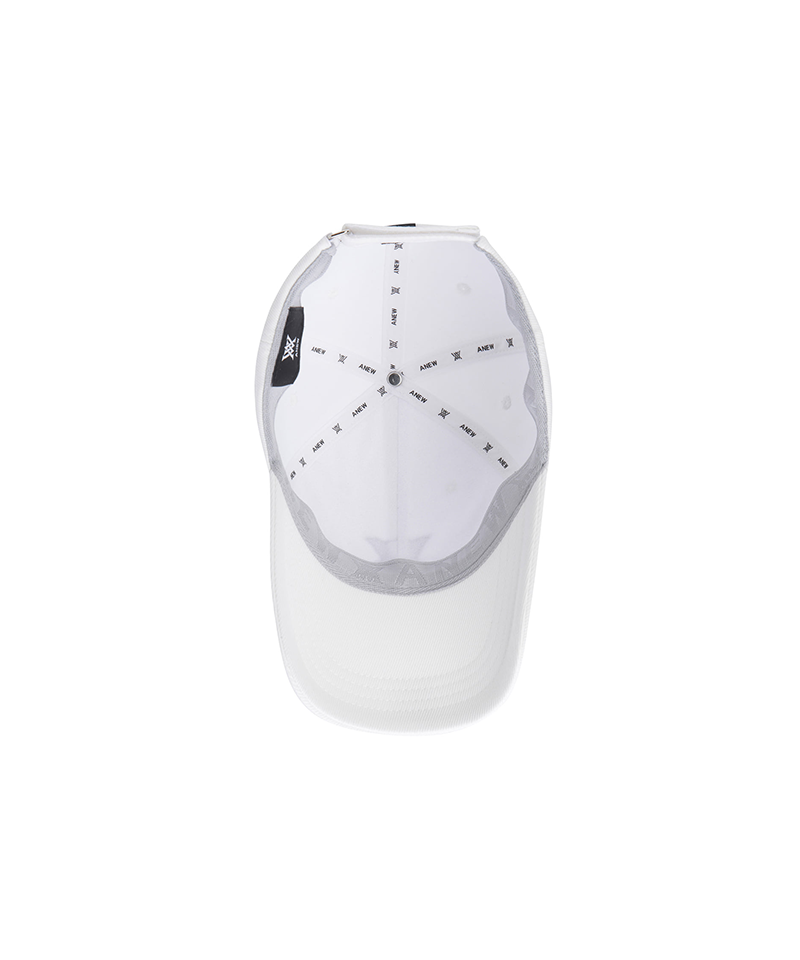 Unisex Cotton Ball Cap - White