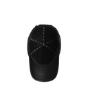 Unisex Leather Like Cap - Black