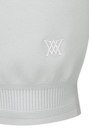 Women's FA Hybrid Hooded Short Sleeve Sweater - Light Grey