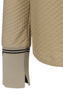 Women's FA Back Zip Long T-Shirt - Beige