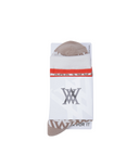 Women's Suit Medium Neck Socks - Beige