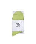 Women's 120 Medium Neck Socks - Lime