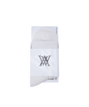 Women's 120 Medium Neck Socks - Off White