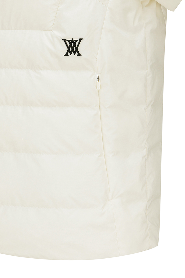 Men's WI Short Sleeve Down Jacket - Cream