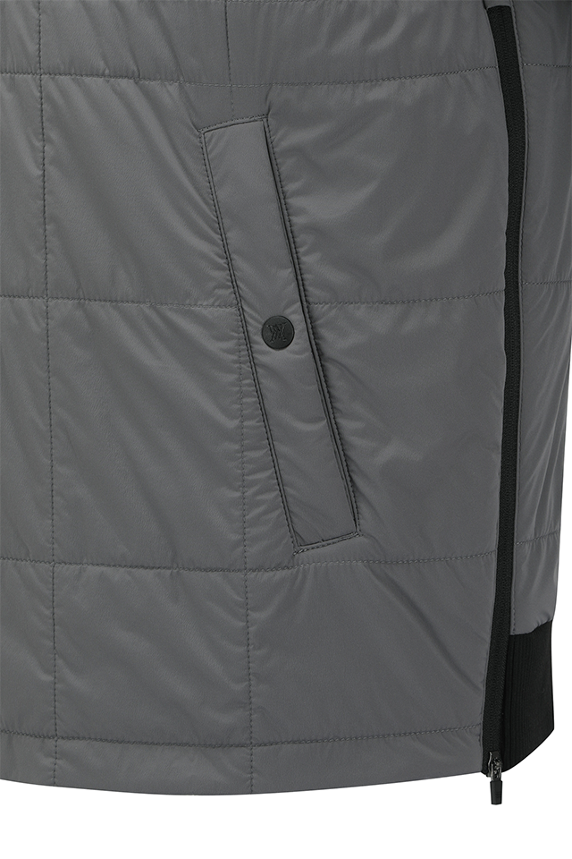 Men's WI Padded Anorak Jacket - Dark Grey