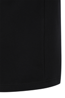 Men's WI Brushed Fleece Long T-Shirt - Black