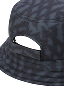 Uni Logo Pattern Hat - Black