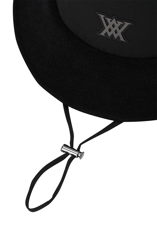 Unisex Shadowing Bucket Hat - Black