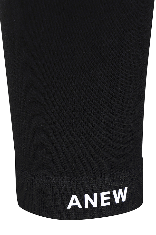Women's Two Tone Leggings - Black