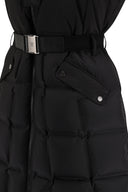 Women's Long Down Vest - Black