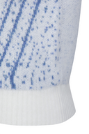 Women's WI Fuzzy Logo Point Sweater - Cream