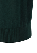 Men's Solid Short Sleeve Sweater - Dark Green