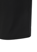 Men's Collar Point Long T-Shirt - Black
