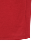 Men's Solid Round Short Sleeve T-Shirt - Red