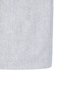 Men's Mock Neck Short Sleeve T-Shirt - Light Grey