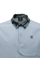 Men's Camo Point Short T-Shirt - Grey