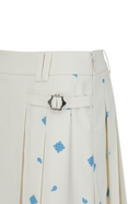 Women's Seasonal Pleats Half Pants - Ivory