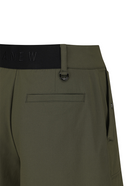 Women's Cargo A Line Half Pants - Dark Khaki