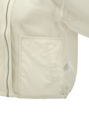 Women's Hooded Athleisure Jacket - Ivory