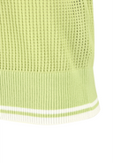 Women's Hooded Knit Vest - Lime