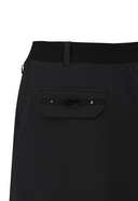 Women's Out Pocket H Line Skirt - Black