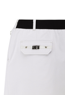 Women's Out Pocket H Line Skirt - Light Grey