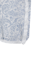 Women's Paisley Mesh T-Shirt - Blue