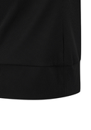 Women's Mock Neck Cooling Sleeve T-Shirt - Black