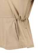 Women's Layered Anorak T-Shirt - Beige