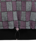 Women's Pattern Short T-Shirt - Pink