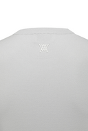 Men's Line Point Round Sweater - Light Grey