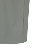 Men's Half Zip T-Shirt - Light Khaki
