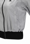 Women's Metallic Jacket - Silver
