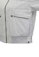 Women's Short Sleeve Jacket - Light Grey