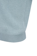 Women's SP Cashmere Round Sweater - Blue