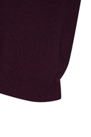 Women's SP Cashmere Round Sweater - Wine