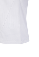 Women's Sold Back Zip Long T-Shirt - White