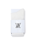 Men's Middle Socks - White