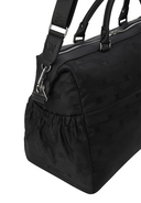 Unisex Pocket Boston Bag - Black