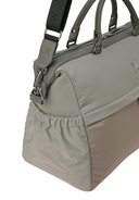 Unisex Pocket Boston Bag - Light Khaki