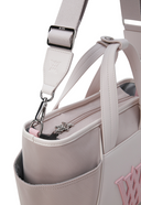 Unisex Two Tone Tote Bag - Ivory