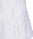 ANEW Golf Women's SM Textured Hybrid Short T-Shirt - White
