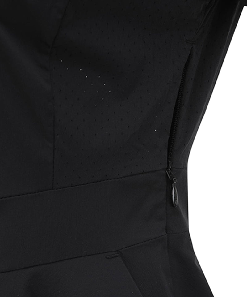 【ANEW GOLF】WOMEN SM FLARE COLLARED ONEPIECE /追跡付 ANEW Golf Women's SM Flare Collared One Piece - Black – Anew